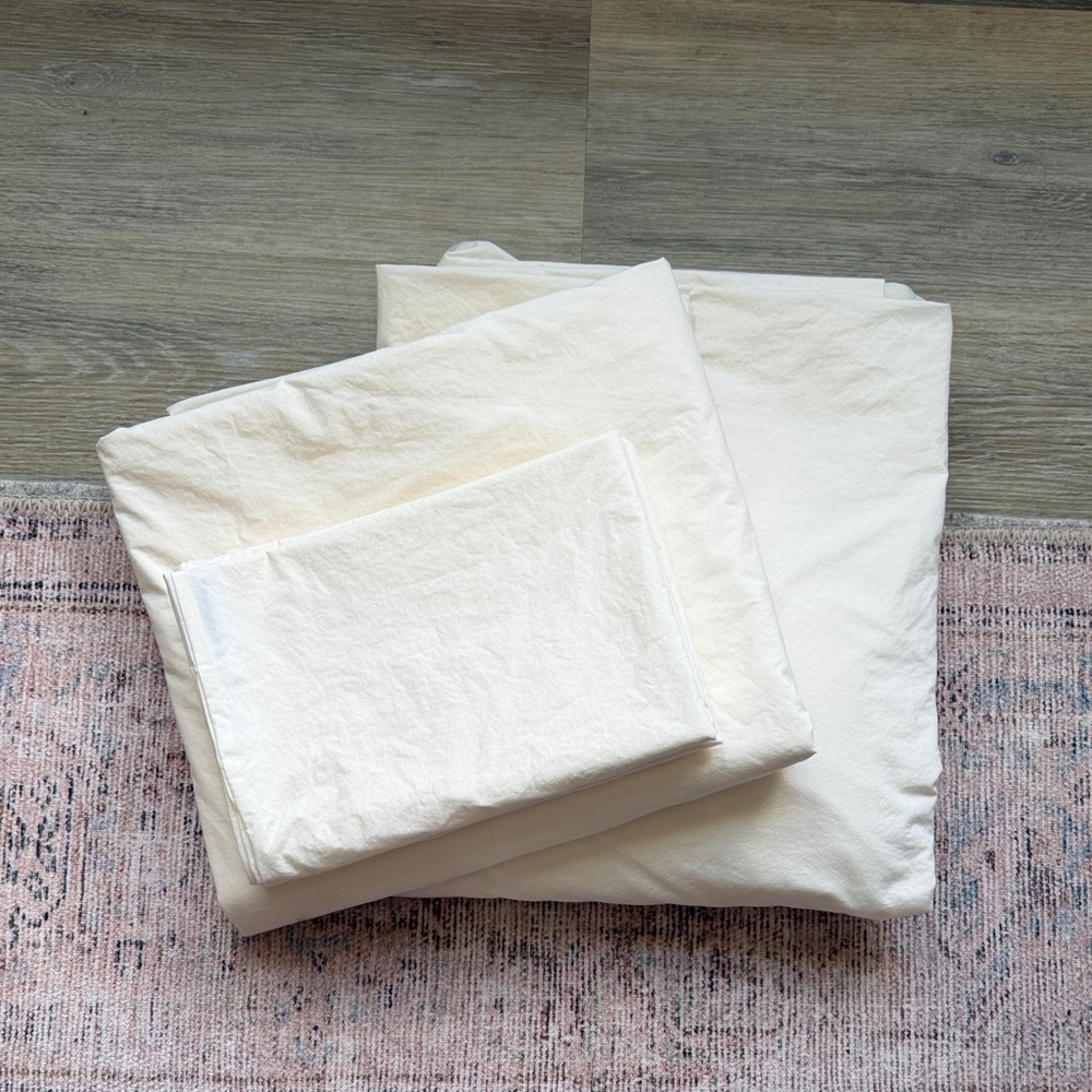 Brooklinen Organic Cotton Core Queen Sheet Set